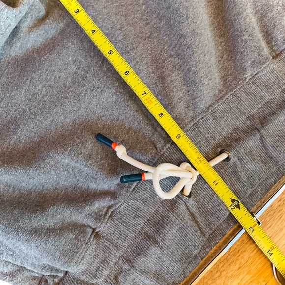 COTOPAXI | L | Grey Thermal Orange Drawstring White Piping Lounge Jogger Pants - Picture 8 of 13